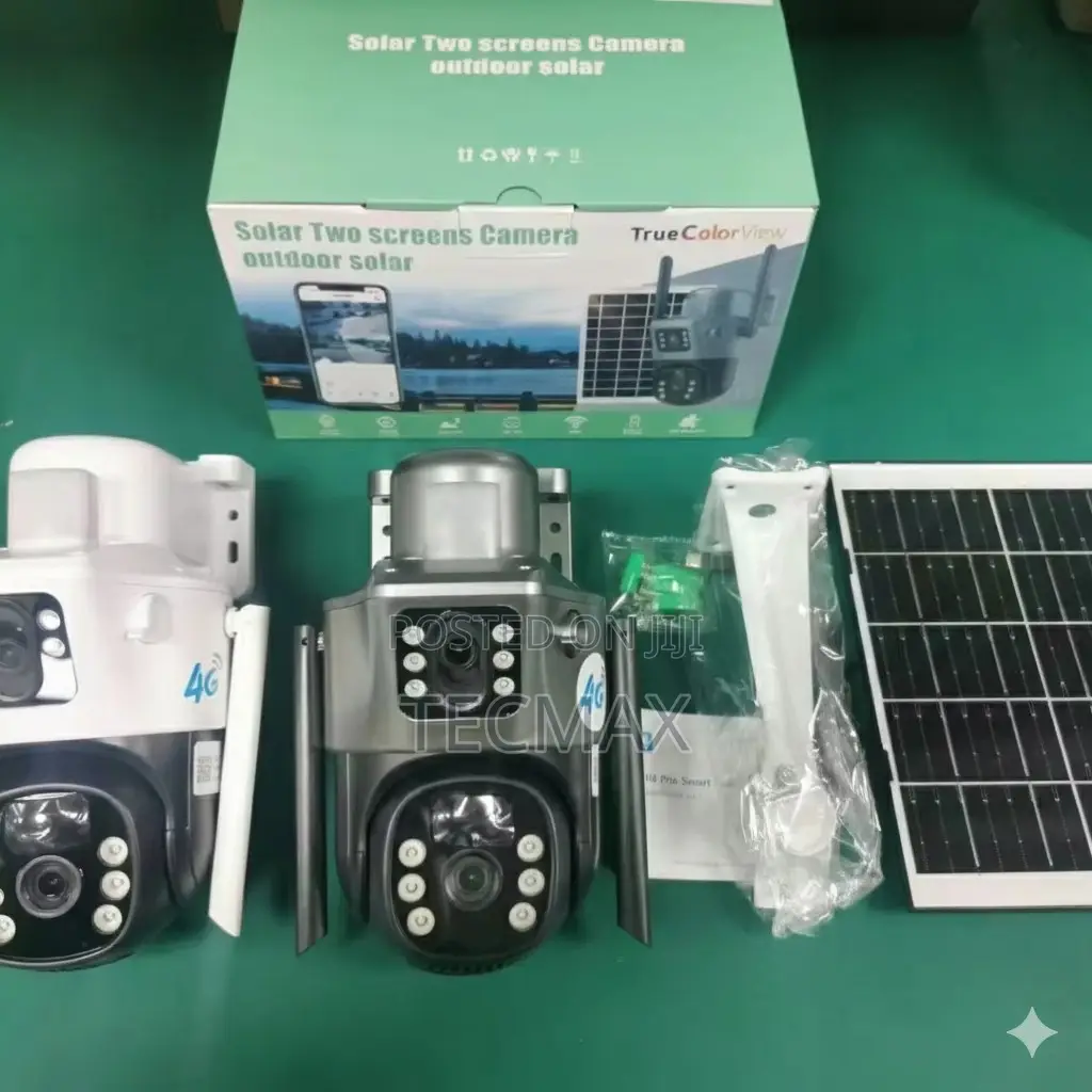 Double Lens Solar 4g Camera