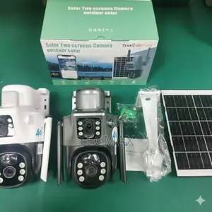 Double Lens Solar 4g Camera