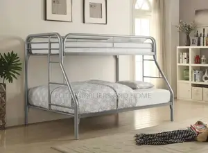 Metal Bunk Bed (Double + 1)