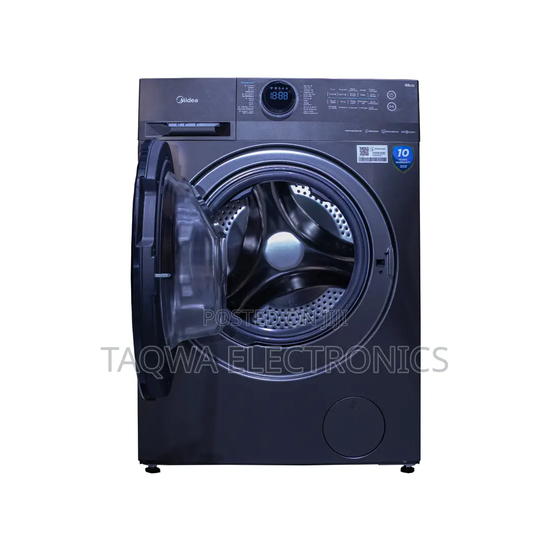 Fully Automatic, Midea 12kg Front Load Washing Machine