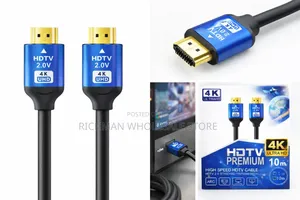 Hdmi Cable 10m – Ultra Hd High-Speed Hdmi 2.0 for Tv, Dstv, Laptop