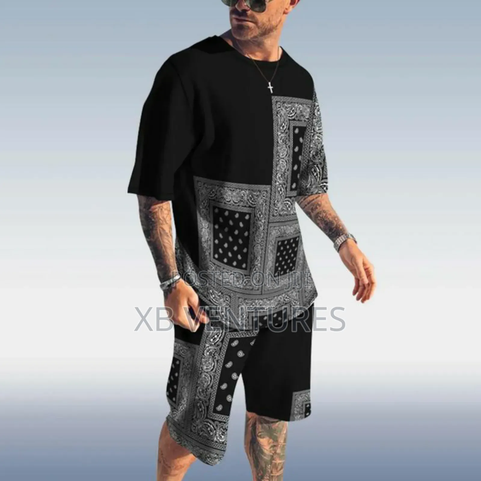 Men T-Shirts With Shorts