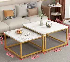 2 in 1 Modern Center Table