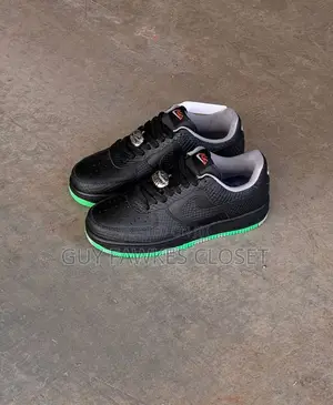 Nike Airforce 1 Halloween Black
