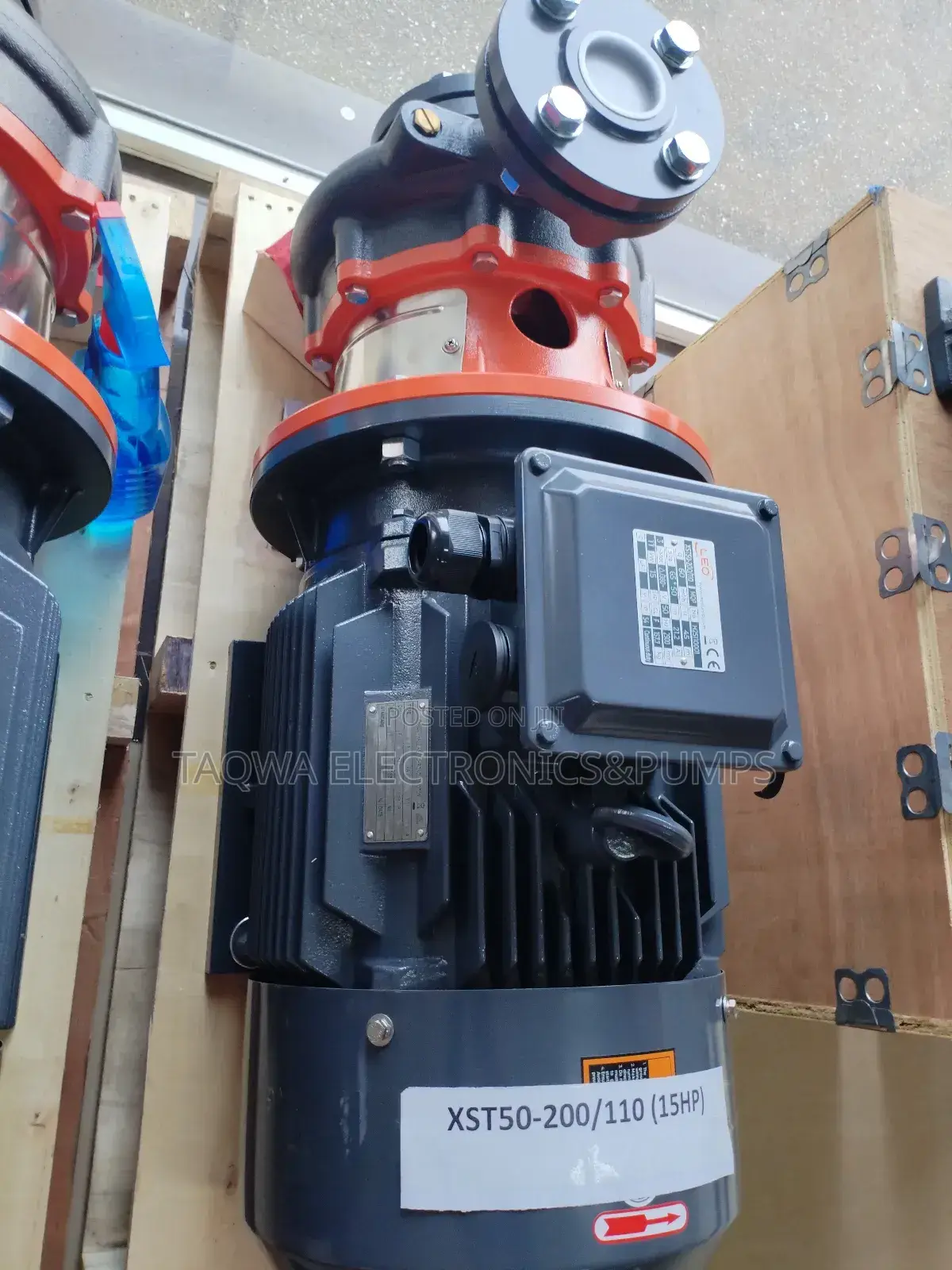 In-Tact Leo 15hp Centrifugal Water Pump
