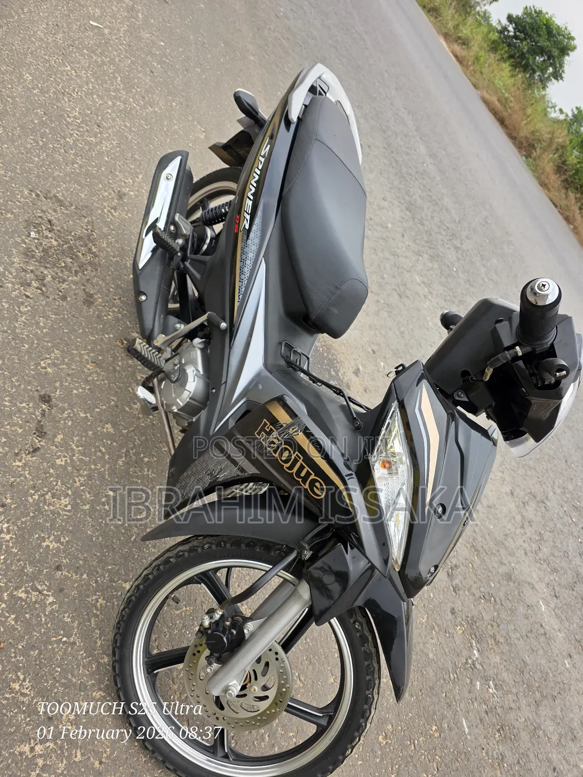 Haojue HJ110-5 2025 Black