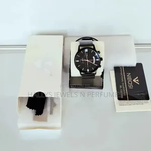 Black Tone Millitary Quartz Watch, Nibosi