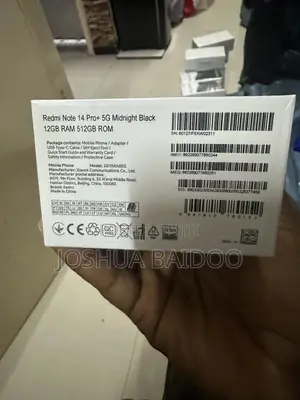 New Xiaomi Redmi Note 14 Pro+ 5G 512 GB Red