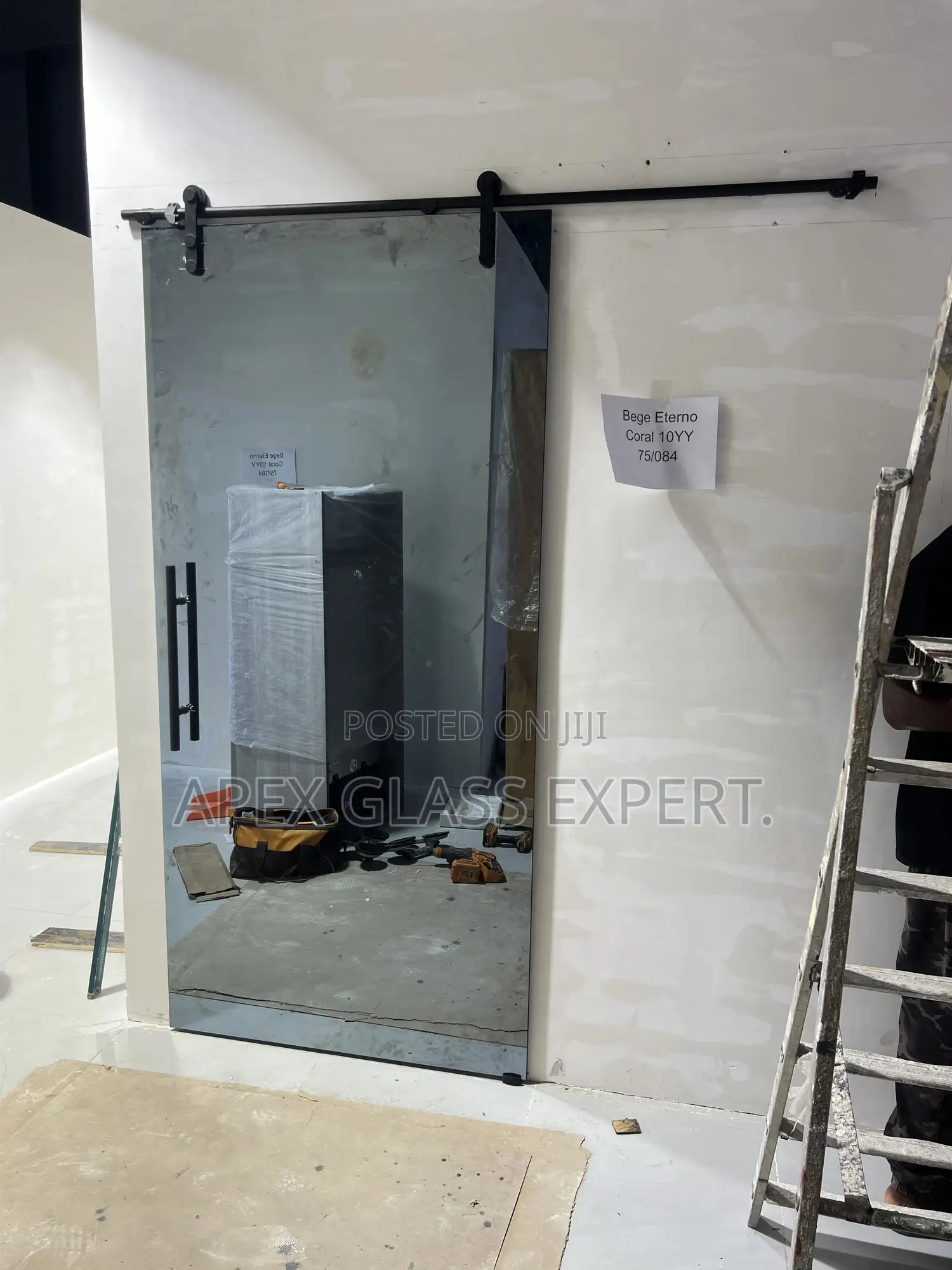 12mm Tempered Glass Door by Apexglassexpert