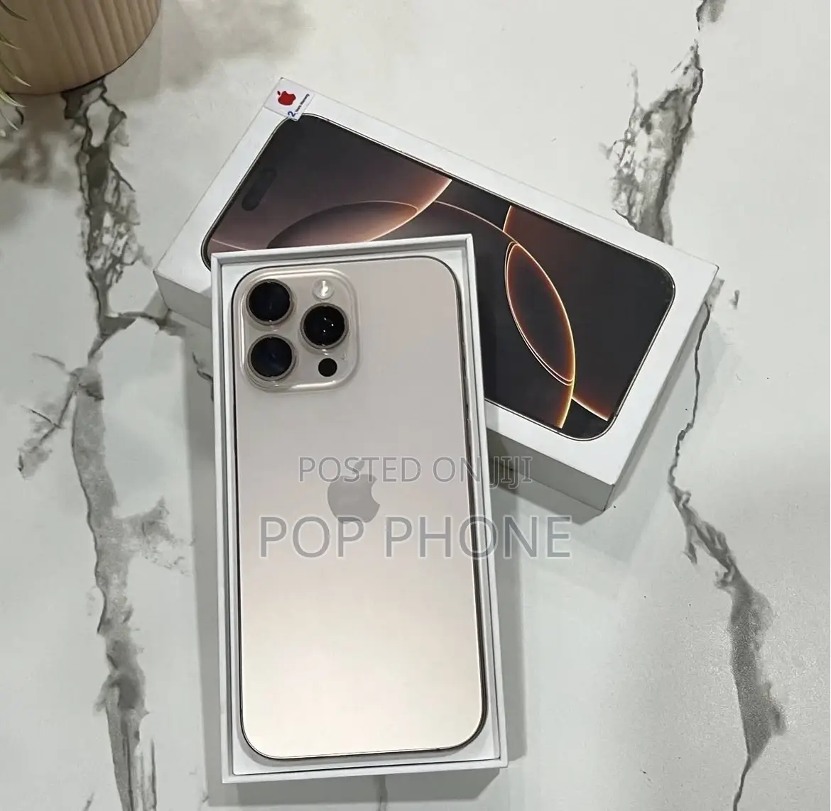 New Apple iPhone 16 Pro Max 256 GB Gold