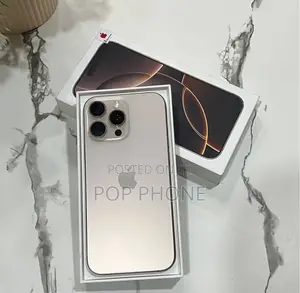 New Apple iPhone 16 Pro Max 256 GB Gold