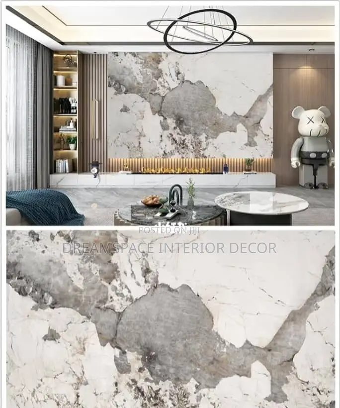 Luxurious Hall Decor With Sintered Stone