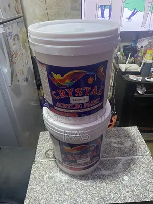 Crystal Acrylic Paints .Anti Fungal Long Lasting.