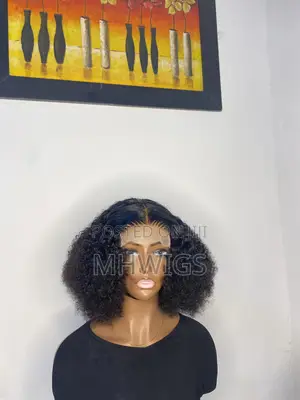 10 Inches Glueless Afro Wig