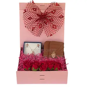 Jewelry, Artificial Rose And Premium Purse To Celebrate Valentine