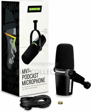 Shure Mv7+ Wireless Microphone
