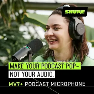 Shure Mv7+ Wireless Microphone