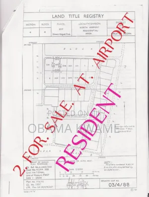 One Plot of Land for Sale at Airport