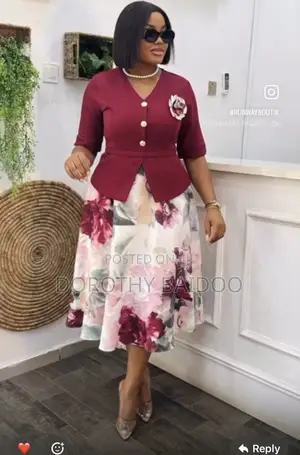 Flenty White Dress For Ladies