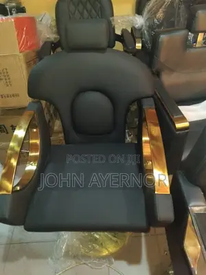 Salon Chair With Head Rest