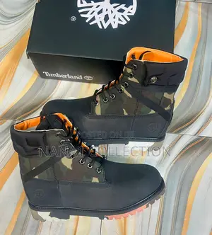 Timberland Heritage Ek + 6 Inch Waterproof Wide-fit Boot “Black”