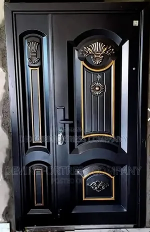 Black Crystal Anti Rust Door
