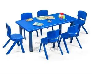 Table Only Kindergarten Table for Nursery With Metal Legs 120*60*50cm