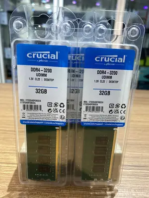 Crucial 32gb Ddr4-3200 Udimm Ram – Desktop Memory