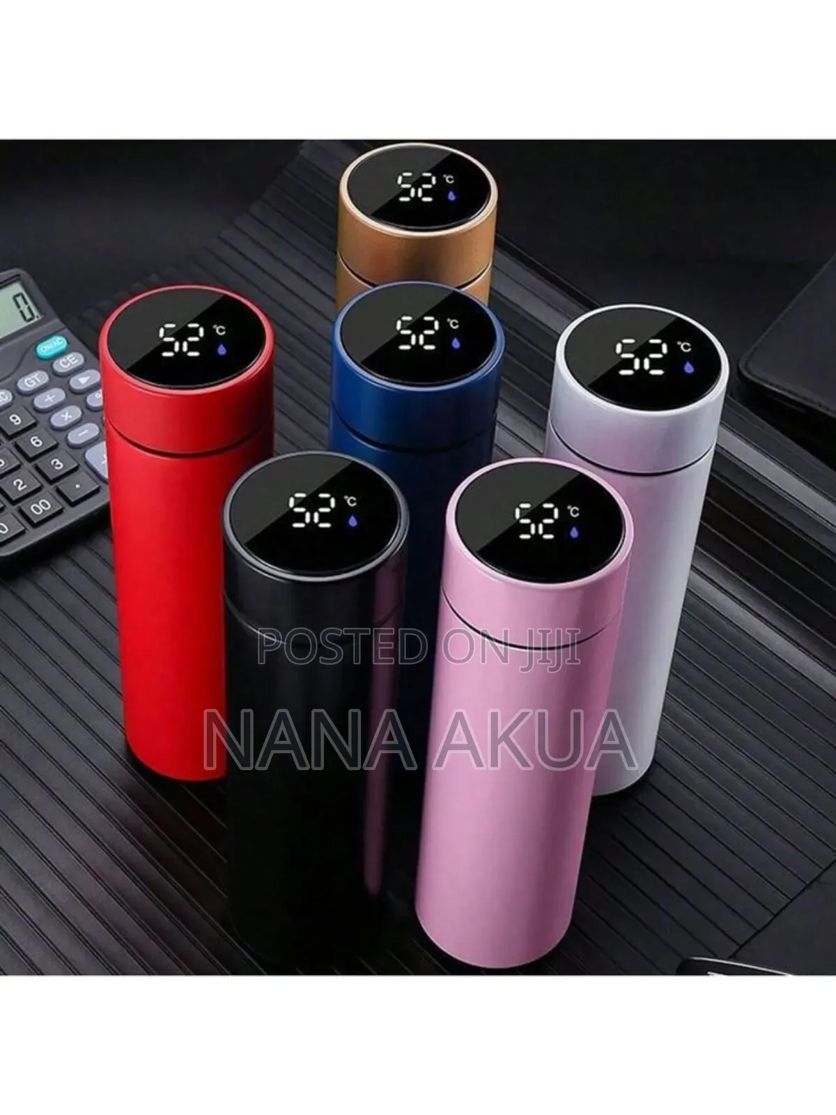 Customised Vacuum Metallic Flask With Temperature