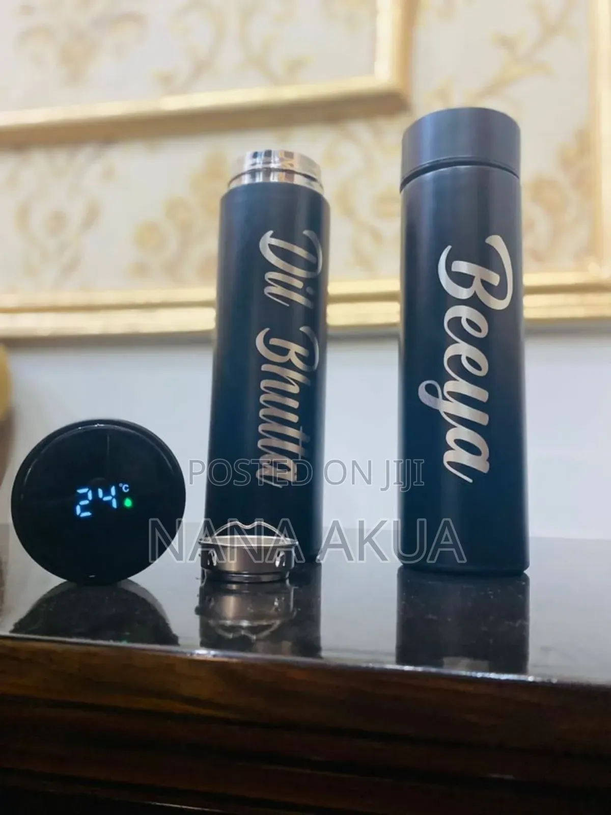 Customised Vacuum Metallic Flask With Temperature