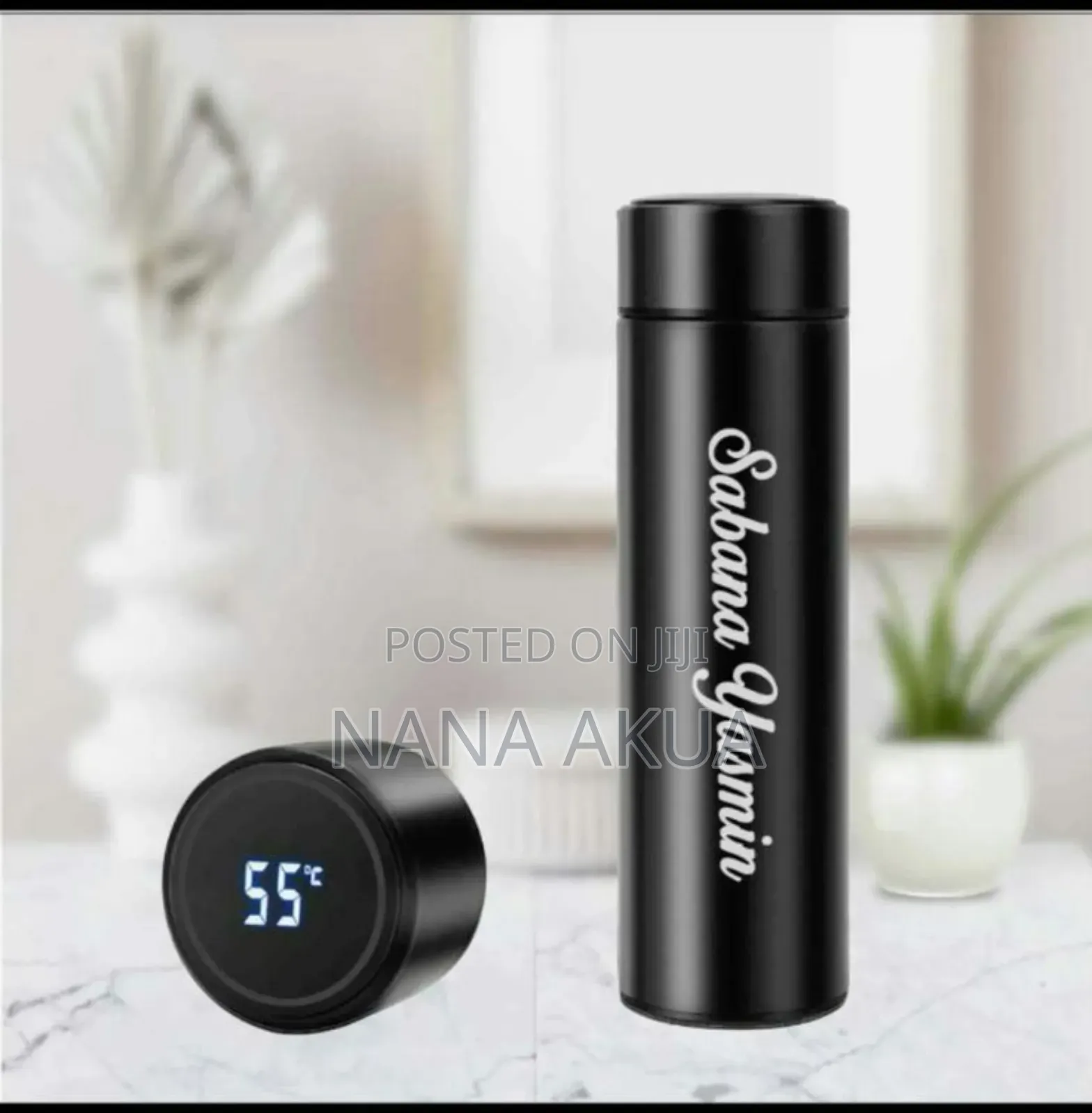 Customised Vacuum Metallic Flask With Temperature