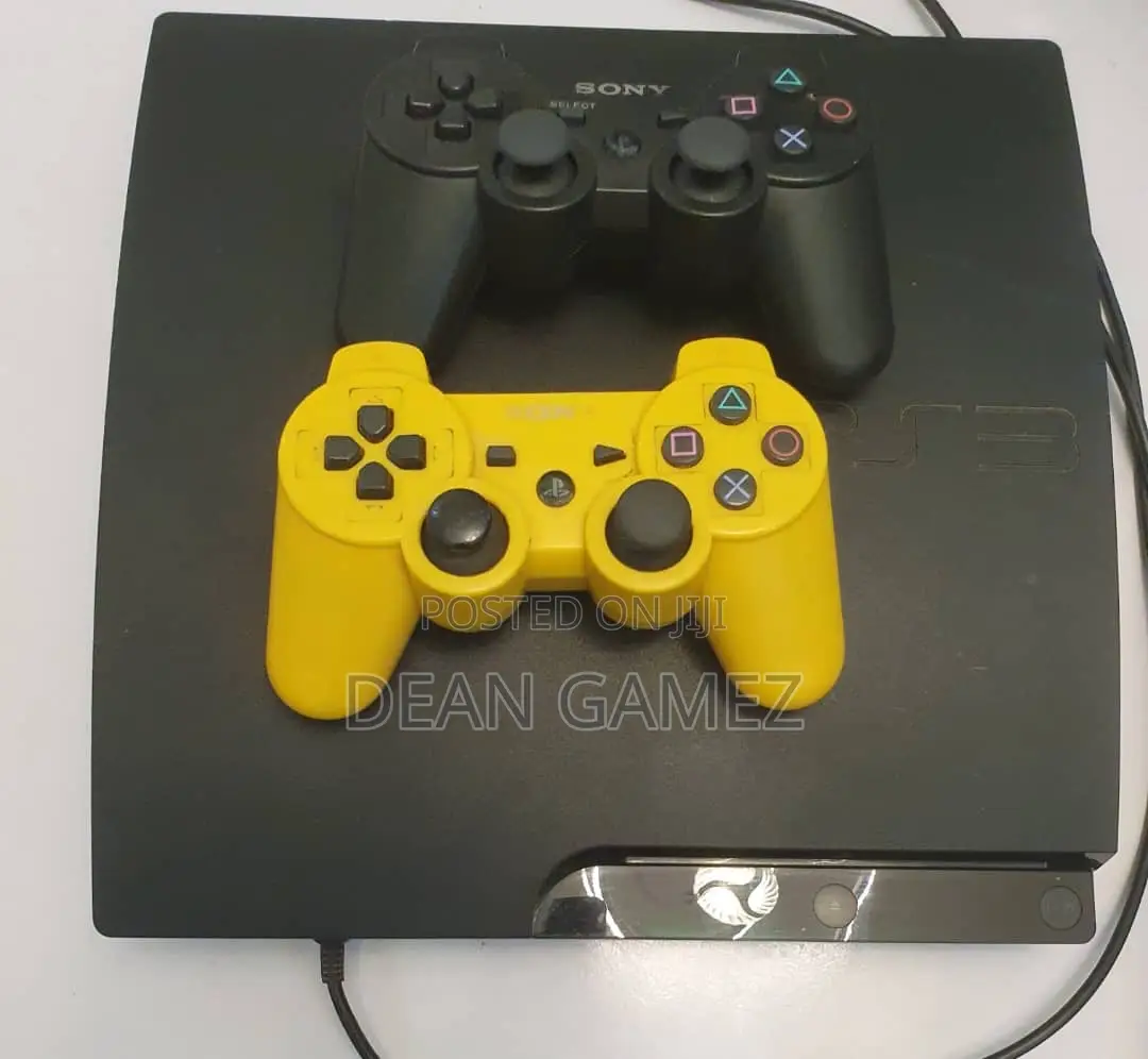 Ps3 Slim With 9 Games, Controller and Accessories