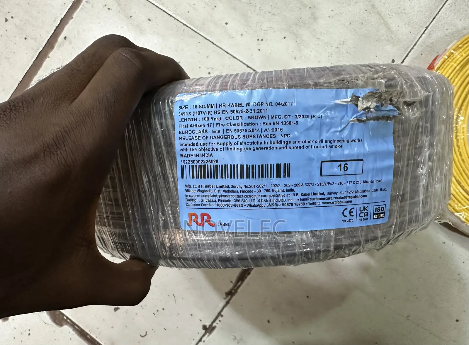 Rr Electrical Wiring Cable