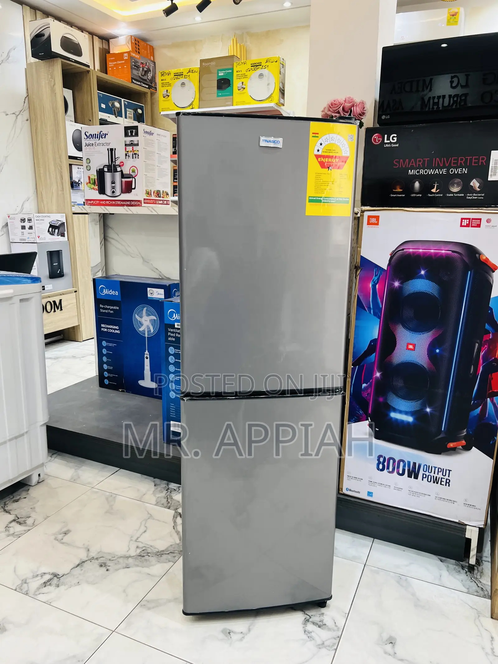 Get Unique Nasco-D2-20fl Bottom Mount Freezer Electric Fridge,158l