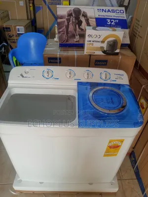 Nasco 15kg Washing Machine/Twin Tub/Wash and Spin