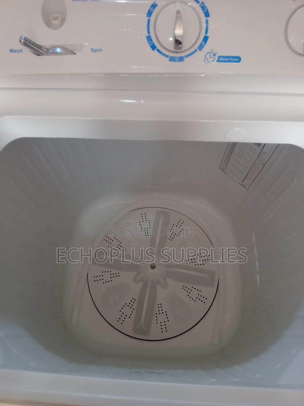 Nasco 15kg Washing Machine/Twin Tub/Wash and Spin