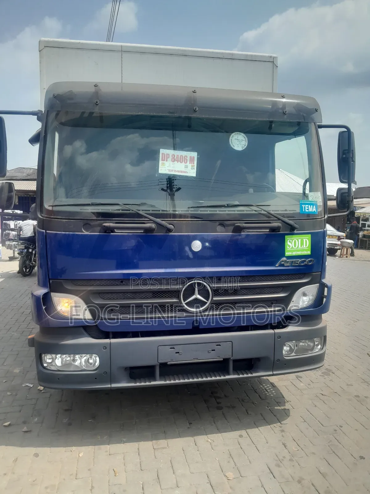 Mercedes-Benz Atego 2010 Blue