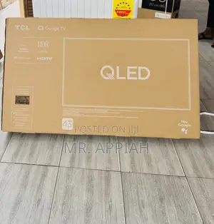 Get Unique TCL-43s5k Qled Smart Satellite Android Tv(2025 Model)