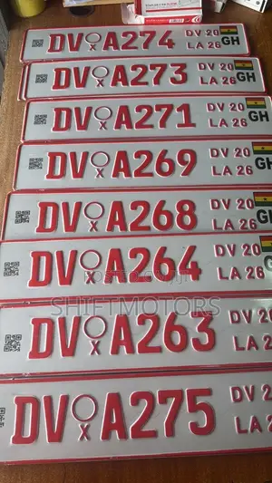 Dv Plates Available