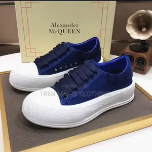 Alexander McQueen Sneakers Blue/White