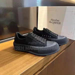 Alexander McQueen All Black Sneakers