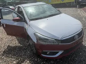 New Toyota Belta 2024 Burgundy