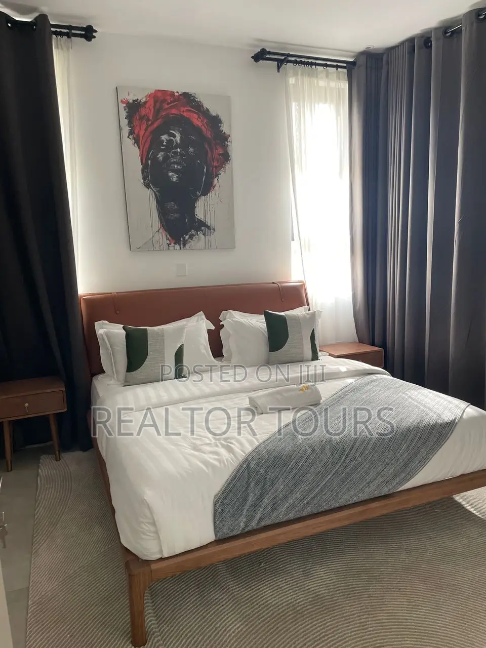 Furnished 2bdrm Apartment in Adjiriganor for rent