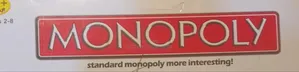 Standard Monopoly Game Board