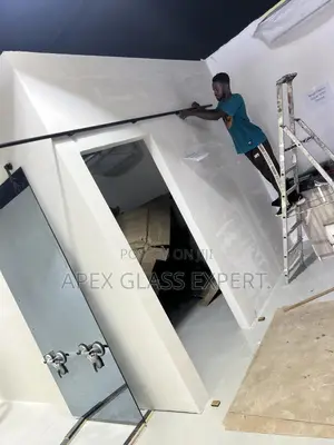 12mm Tempered Glass Door by Apexglassexpert