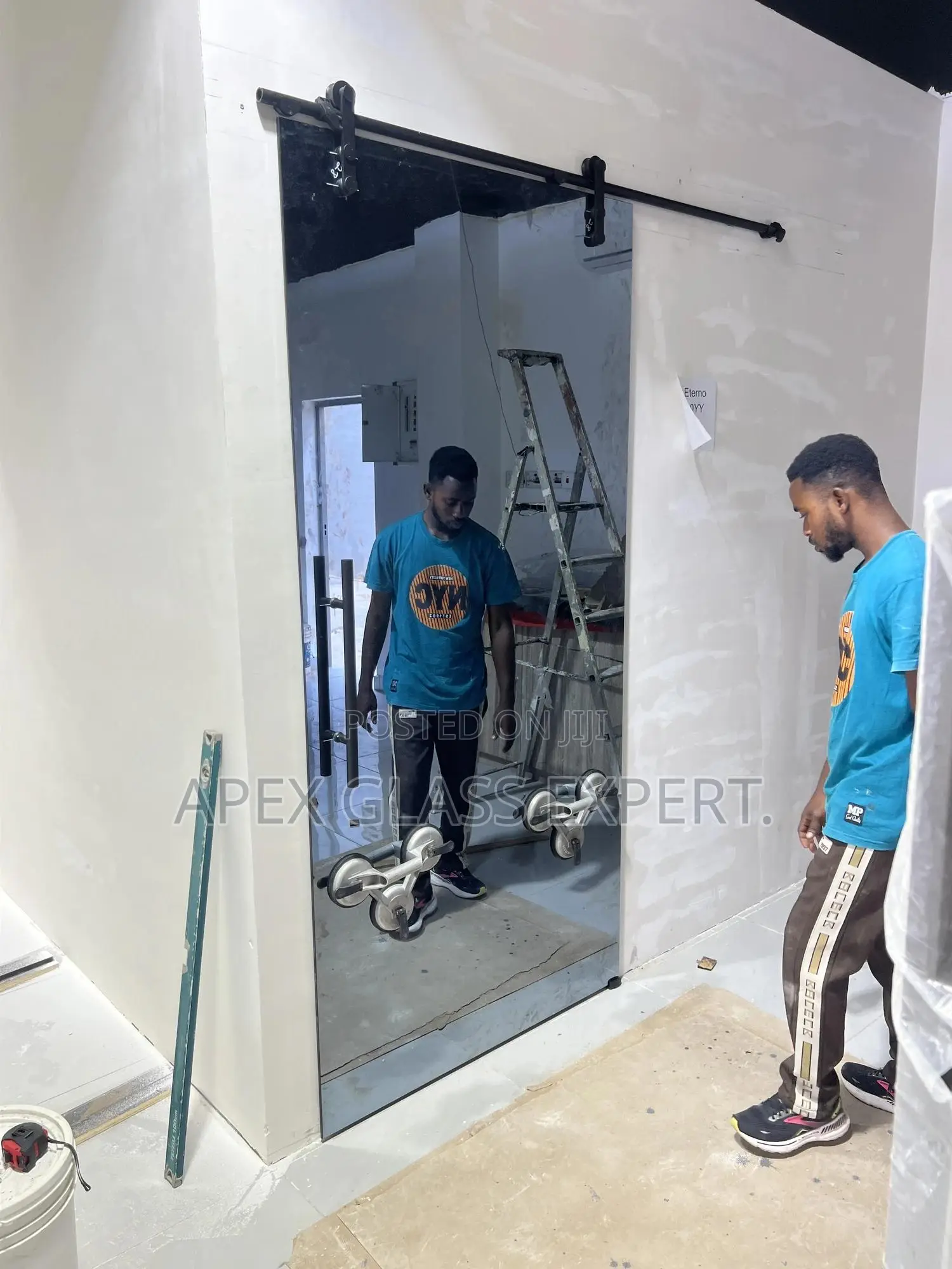 12mm Tempered Glass Door by Apexglassexpert