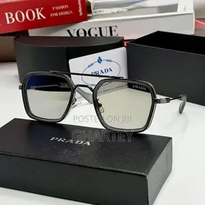 Prada Square-Frame Luxury Sunglasses