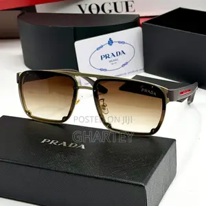 Prada Square-Frame Luxury Sunglasses