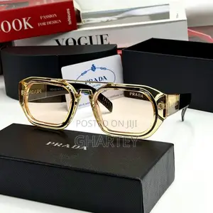 Prada Square-Frame Luxury Sunglasses