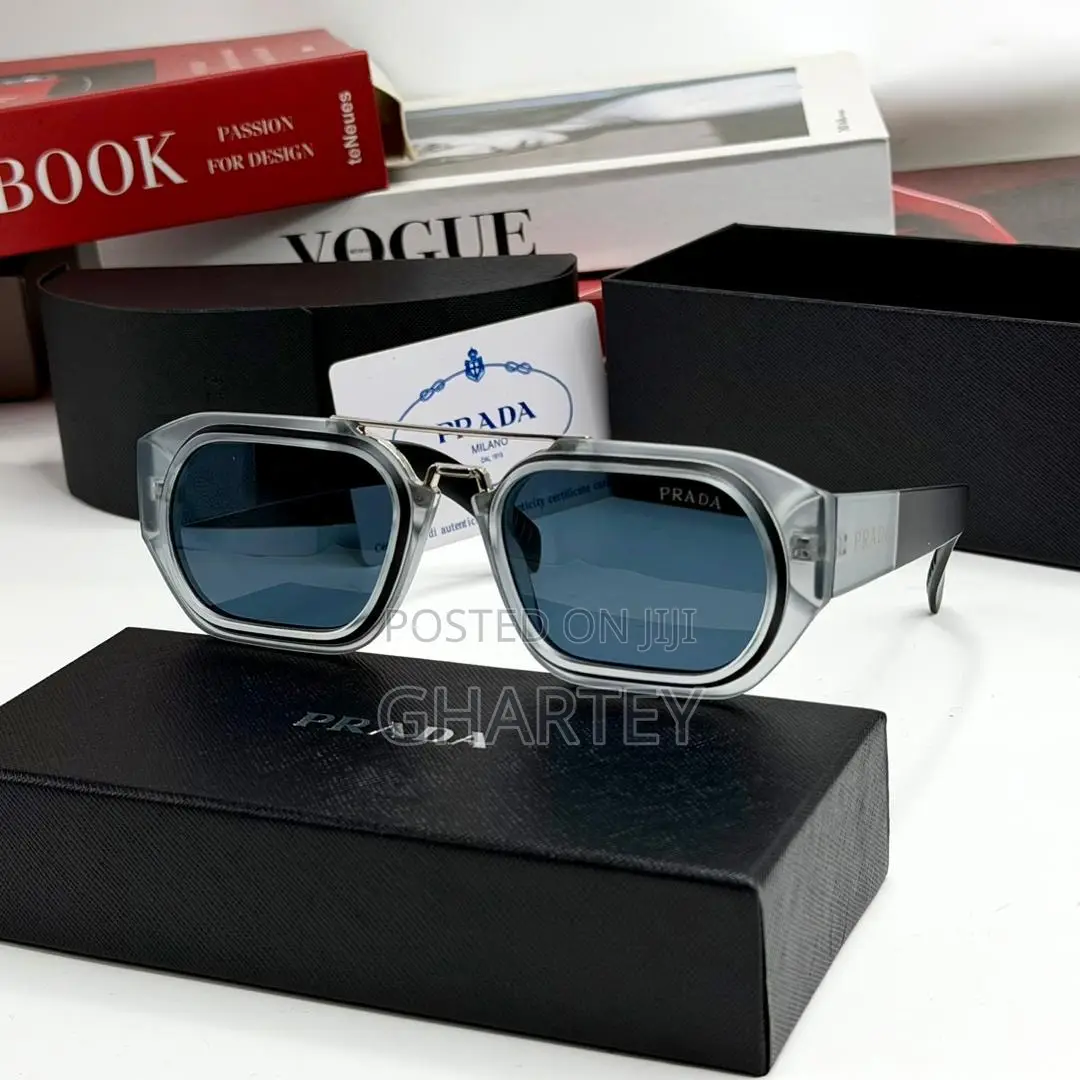 Prada Square-Frame Luxury Sunglasses